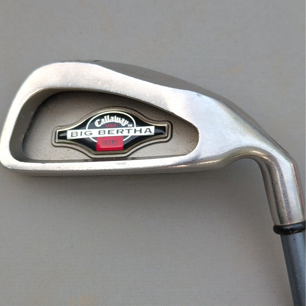 Callaway Big Bertha 5-Iron Firm Flex Graphite Shaft RH Stainless Steel